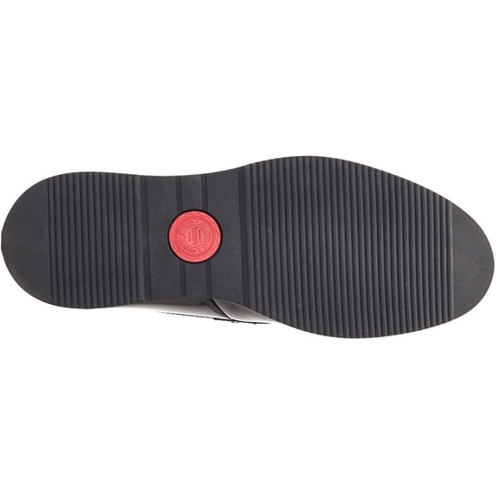 Base London Sid Leder Herren schwarze Mokassins - Image 3