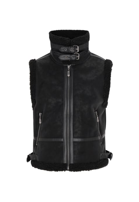 Dreimaster Weste Damen Schwarz - Image 1