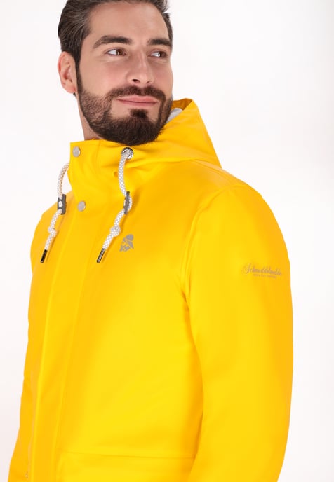 Schmuddelwedda Regenmantel Herren gelb - Image 5