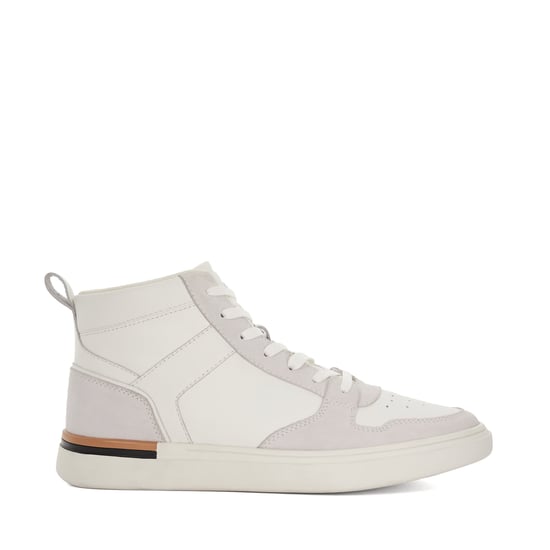 Dune Mens Strictly - High Top Perforated Trainers