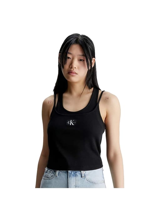 Calvin Klein Damen Classic Rippentop - Image 2