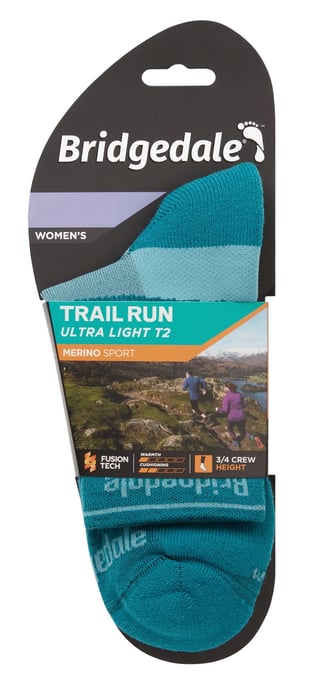 Bridgedale - Ultraleichte Merino-Socken für Damen - Teal - Image 2