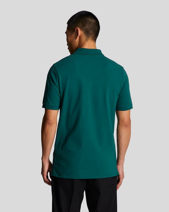 Herren-Poloshirt von Lyle & Scott in Grün - Image 3
