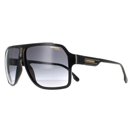 Carrera Aviator Mens Black Gold Dark Grey Gradient 1030/S