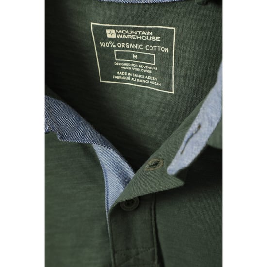Mountain Warehouse - "Hasst II" Poloshirt für Herren (Grün) - Image 2