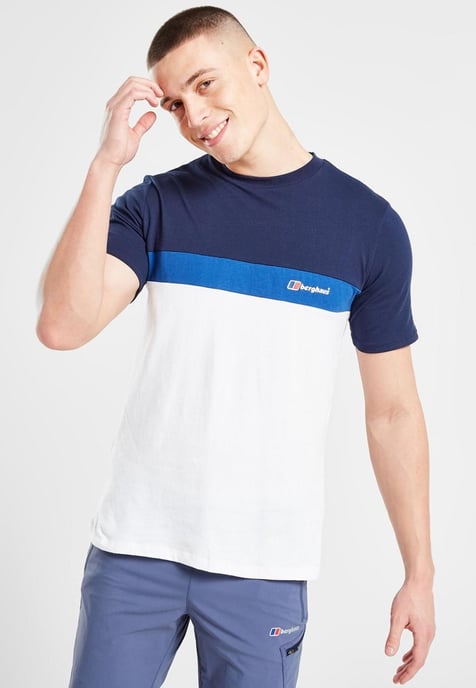 Berghaus Herren Triple Drop Color Block T-Shirt - Image 1