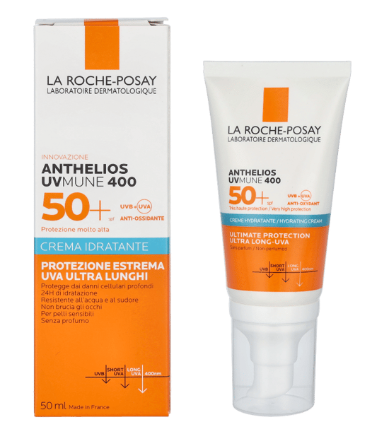 LRP Anthelios UVmune 400 Ultra Protection SPF50+. - Image 1