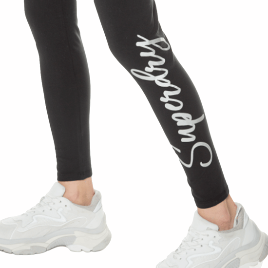 Superdry Damen Leggings mit Schriftzug-Graphic - Image 3