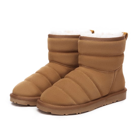 EVER AU Women Thornbill Mini Boots - Chestnut