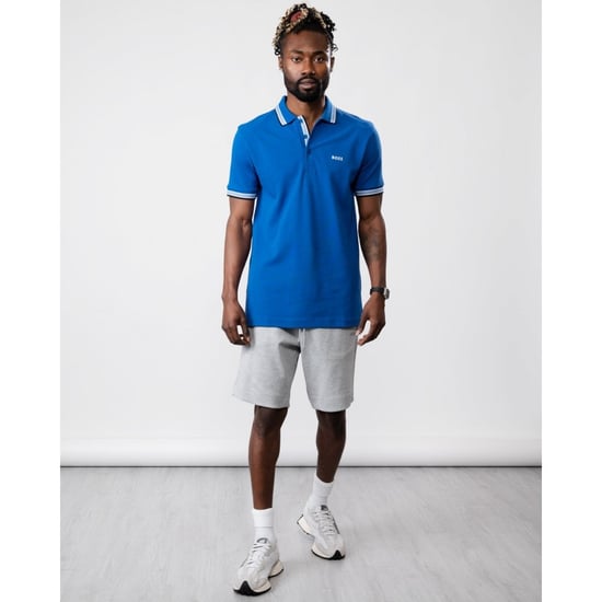 BOSS Green Paddy Curved Mens Polo - Image 3