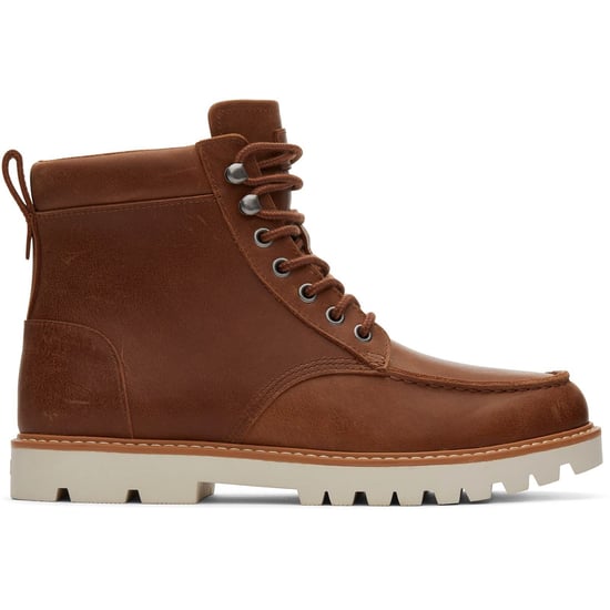 TOMS Palomar Leder Herren Stiefel Tan - Image 5
