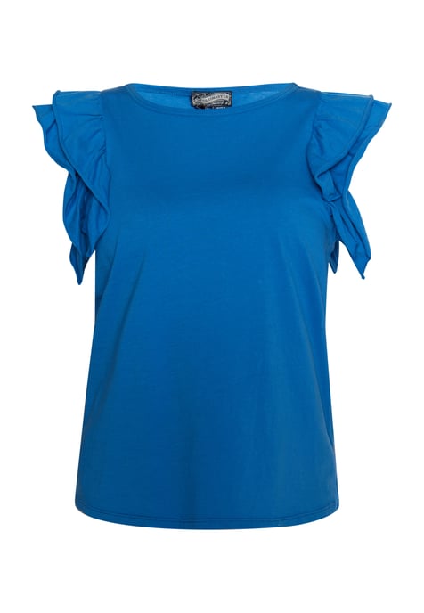 Dreimaster T-Shirt Damen blau - Image 1