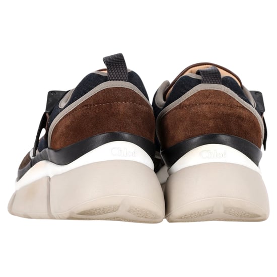 Chloé Sonnie Low-Top Sneaker aus mehrfarbigem Leder - Image 4