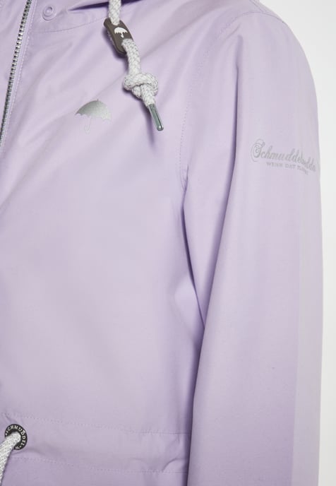 Schmuddelwedda Regenmantel Damen Pastelllavendel - Image 4