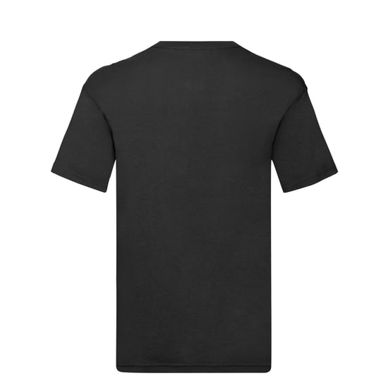 Fruit of the Loom Mens Original Plain V Neck T-Shirt (Black)
