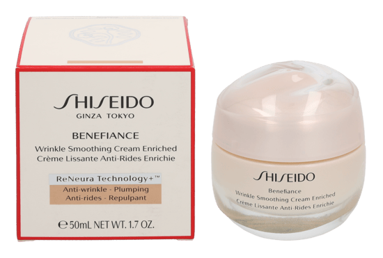 Shiseido Benefiance Faltenglättende Creme Enr. 50ml - Image 1