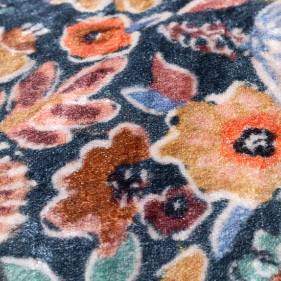 Wylder Tropics Aquess Floral Samt Kissenbezug - Image 4