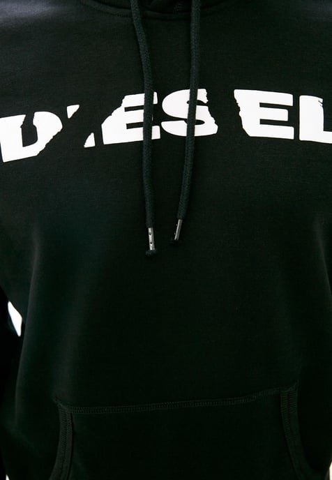 Diesel S Agnes BRO Herren Sweat Hoodie in schwarz - Image 3