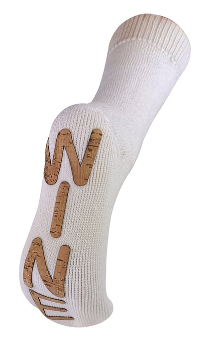 Damen dicke thermische Fleece gefüttert Neuheit Wein weich Slipper Socken - Image 1