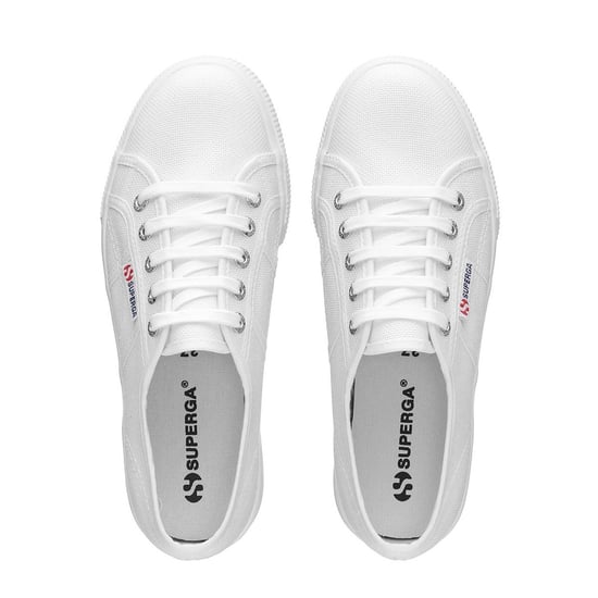 Superga Womens/Ladies 2790 Linea Up Down Turnschuhe (Weiß) - Image 4
