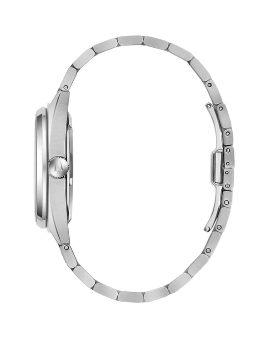 Bulova Surveyor Men's Silver Watch 96A292