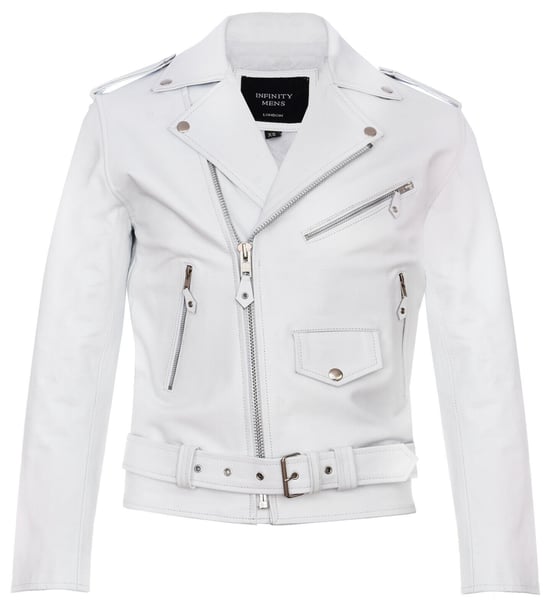 Brando biker skirt leather motorcycle jacket