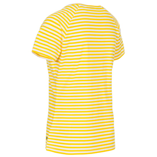 Trespass Damen T-Shirt Ani, kurzärmlig (Sonnengelb mit Streifen) - Image 2