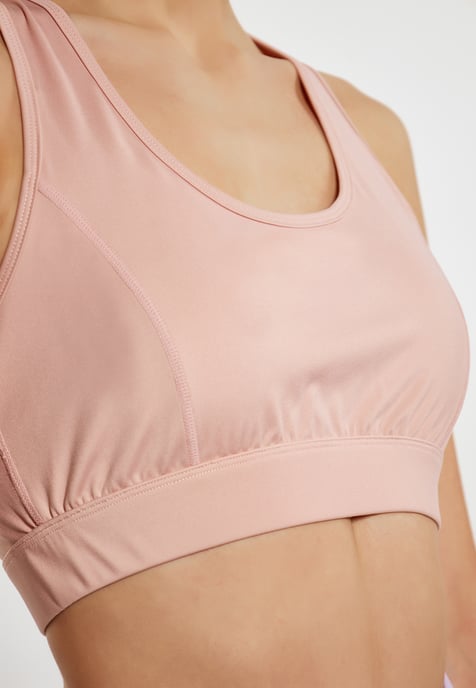 Mymo Crop-Top Damen Makrone Rosa - Image 5