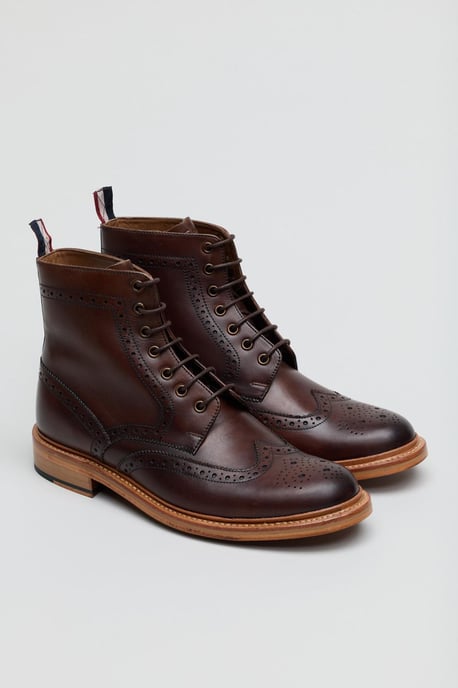 Ben Sherman Arthur Braune Herrenstiefel Aus Leder - Image 1