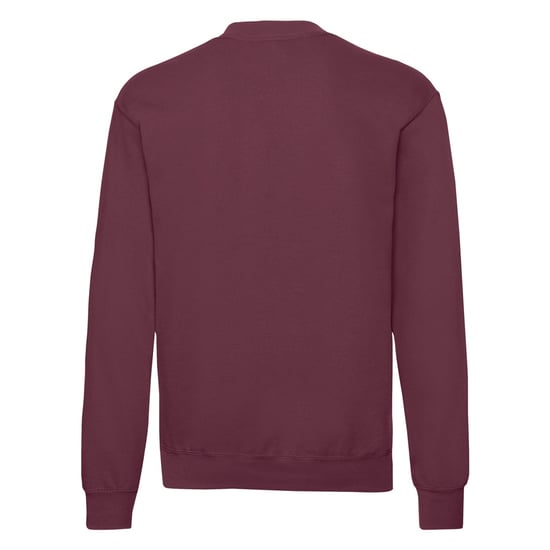 Fruit of the Loom Unisex Erwachsene Classic Drop Shoulder Sweatshirt (Burgund) - Image 2