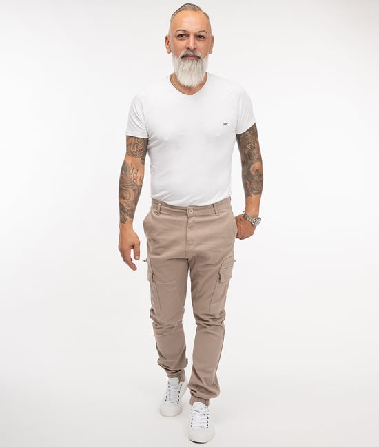 Rock Creek Cargohose Beige