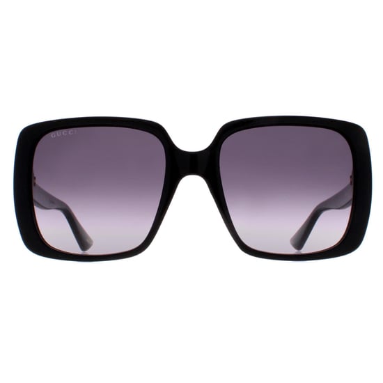 Gucci Square Womens Black Grey Gradient GG0632S
