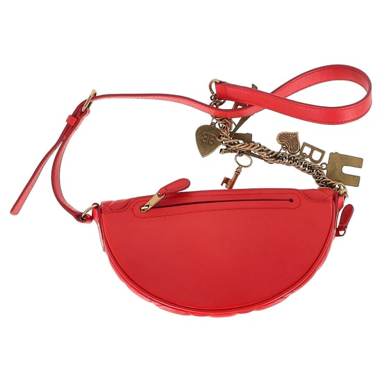 Balenciaga Gequiltete XXS Souvenir Charms Gürteltasche aus rotem Leder - Image 2
