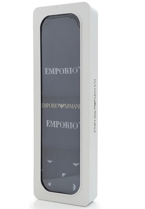 Emporio Armani Herren 3 Paar Socken Geschenk-Set in Marine - Image 3