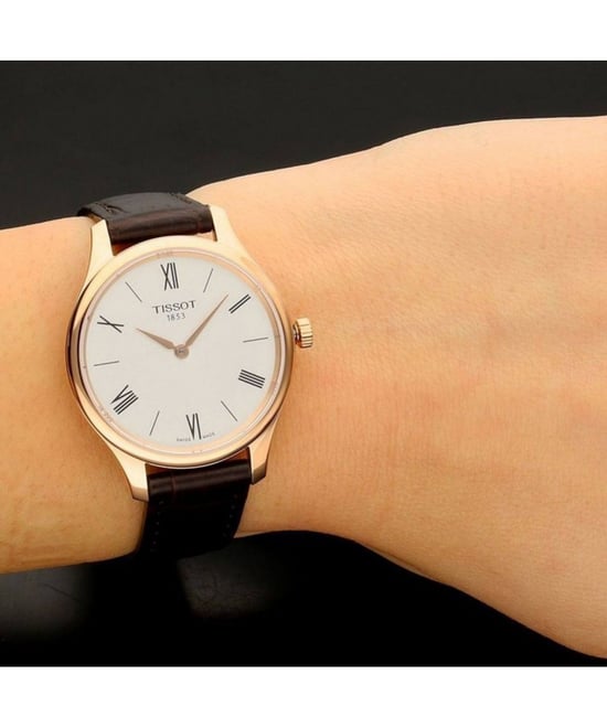 Tissot 5.5 Lady Braun Damen Armbanduhr T0632093603800 - Image 5