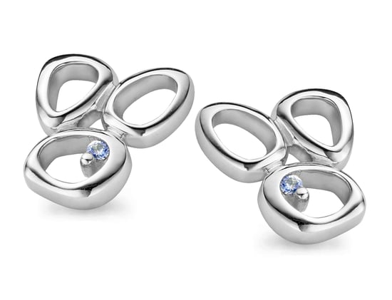 Orphelia Damen 925 Sterling Silber Set: Kettenanhänger + Ohrringe - Silber SET-5018 - Image 3