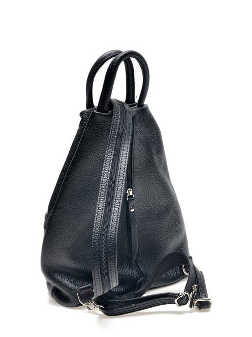 Carla Ferreri SS22 CF 1625 Noir Cuir de vachette Sac - Image 2