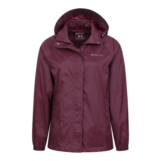 Mountain Warehouse Womens/Ladies Pakka II Waterproof Jacket (Dark Purple)