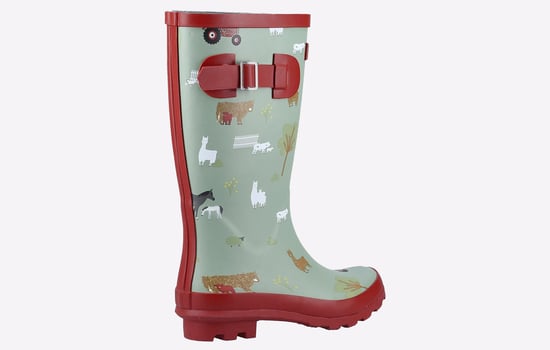 Cotswold Farmyard MEMORY FOAM Wellington Junior - Image 3