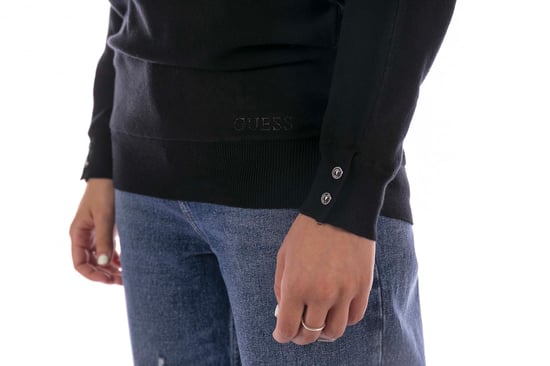 Guess Pullover Adele Bat Sleeve Schwarz - Image 4