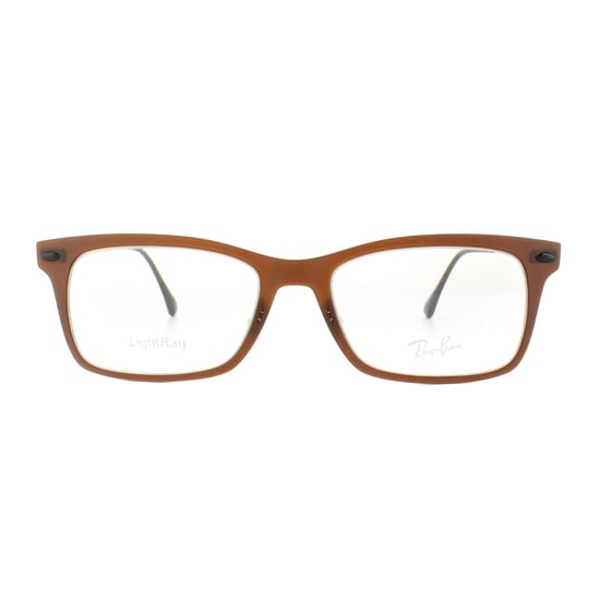 Ray-Ban Brillenfassungen RX 7039 5450 Dunkel Matt Braun Herren Damen 53mm - Image 1