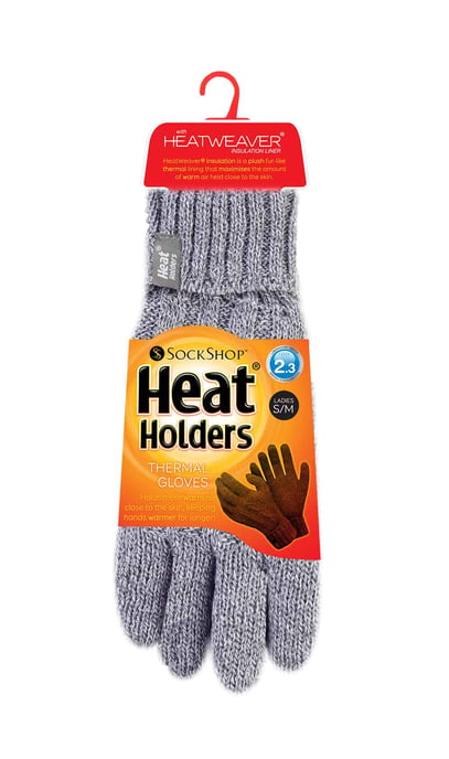 Heat Holders - Womens Cable Knit 2.3 tog Handschuhe für den Winter - Image 2