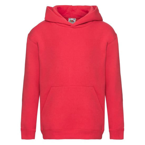 Fruit of the Loom - "Premium" Sweatshirt mit Kapuze für Kinder (Rot) - Image 1
