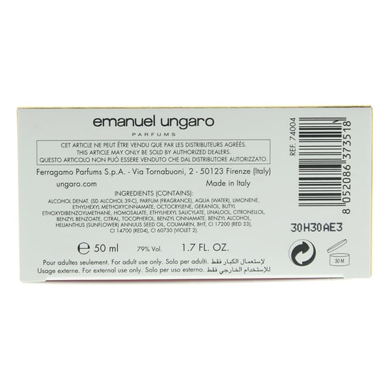Emanuel Ungaro La Diva Mon Amour Eau de Parfum 50ml Spray - Image 4