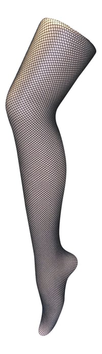 Socken Snob - Neon-Netzstrumpfhose - Schwarz - Image 1