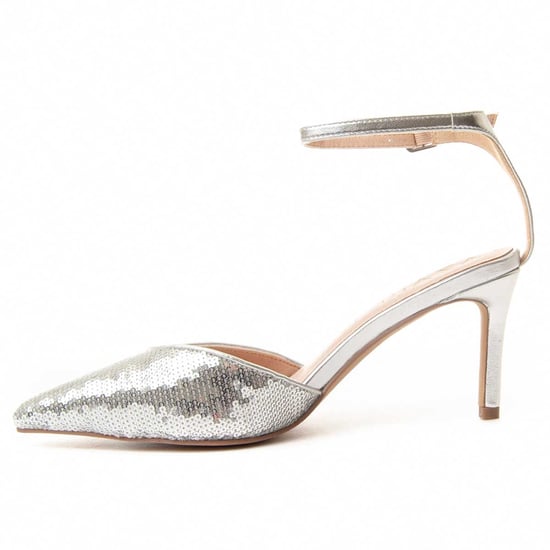 Montevita Absatzschuh Festshoe2 in Silber - Image 5