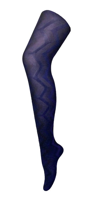 Sock Snob - Farbige 80 Denier blickdichte Damenstrumpfhose - Weave - Image 1