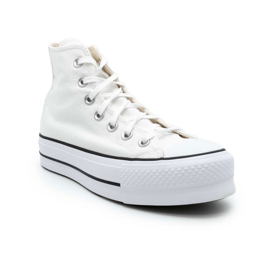 Weiß Converse Chuck Taylor Hallo Turnschuhe - Image 3