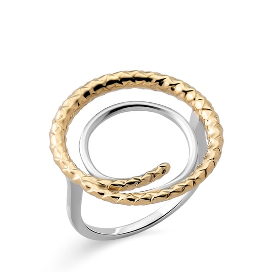 Orphelia Damen-Ring Sterling-Silber 925 – Silber/Gold ZR-7499 - Image 1