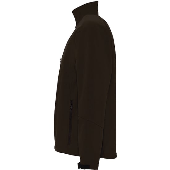SOLS Mens Relax Soft Shell Jacket (atmungsaktiv, winddicht und wasserabweisend) (Dark Chocolate) - Image 3